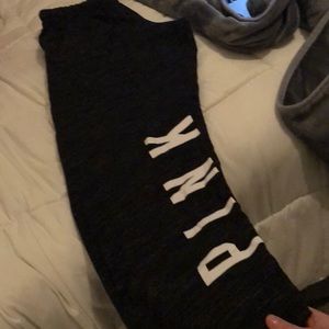 PINK VS Sweatpants. Relaxed/boyfriend fit
